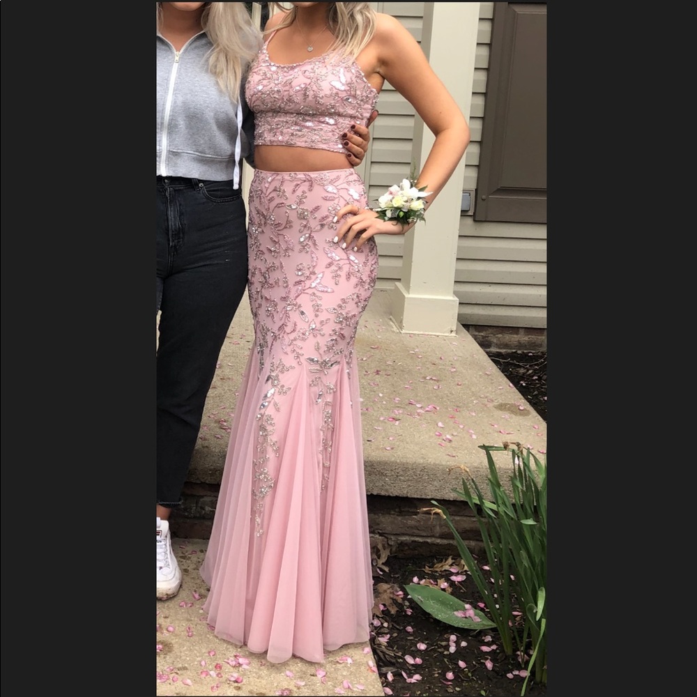 Sherri Hill Prom dress 52808 (pink)⭐️ - Picture 4 of 6